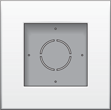 [101-801] BOITE NIKO BLANC APPARENTE SIMPLE