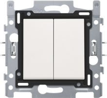 [101-626] INTERRUPTEUR NIKO BLANC 2X 2DIRECTIONS 101-626
