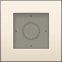 [100-80100] BOITE NIKO CREME APPARENTE SIMPLE