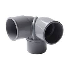 [CEF88MFNICOLL] COUDE DOUBLE EQUERRE PVC A COLLER 87°30 MF 32MM