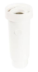 [YGSFH1] SIPHON PVC-C HORIZ 4/4 BLANC