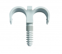 [AAD20] ATTACHE A FRAPPER BIZCLIP DOUBLE 20mm PAR BOITE DE 100 PIECES