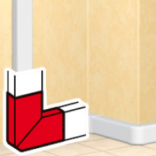 [107-67] ANGLE PLAT LEGRAND 35X80 107-67